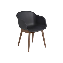Fiber Armchair | Wood Base | Sedie | Muuto