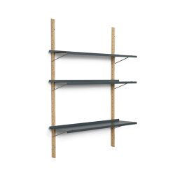 RM3 | Shelf, basalt grey RAL 7012 | Shelving | Magazin®