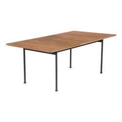 Layout Bank ohne Lehnen 188 x 38cm Gestell Forge Grey | Dining tables | Barlow Tyrie