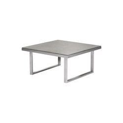 Mercury Low Table 76 Square (Ash Ceramic) | Tabletop square | Barlow Tyrie