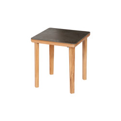 Monterey Side Table 50 Square (Oxide Ceramic) | Tabletop square | Barlow Tyrie