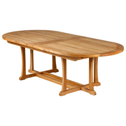 Stirling Extending Table 320 Oval | Dining tables | Barlow Tyrie