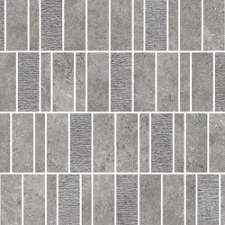 Pedra Azul Grey Mosaico Mix | Ceramic mosaics | Refin
