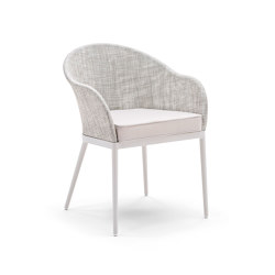 Clever dining armchair | Chairs | Varaschin