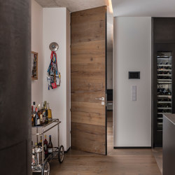 Modern Doors frameless doors FLAT parquet flooring |  | ComTür