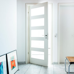 Modern Doors flush fitting INTRA UZ traffic white | Internal doors | ComTür
