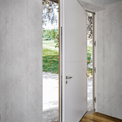 Modern front doors pivot doors CIRCUM |  | ComTür