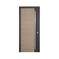 Modern front doors frameless doors CERA | Entrance doors | ComTür