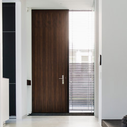 Modern front doors flush fitting doors NATURA | Entrance doors | ComTür