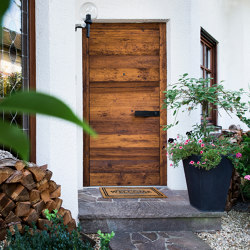 Modern front doors doors with special surfaces PURE