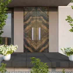Modern front doors doors with special surfaces STONE |  | ComTür