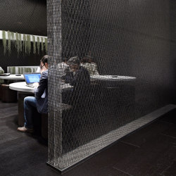 i-Mesh Room Divider | Wall partition systems | i-mesh