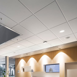 Modular Ceilings | Rockfon Blanka® | Mineralwerkstoff Platten | Rockfon