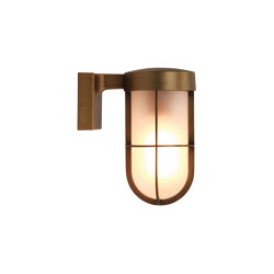 Cabin Wall Frosted | Antique Brass | Outdoor wall lights | Astro Lighting