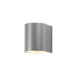 Dunbar 100 LED | Textured Painted Silver | Outdoor wall lights | Astro Lighting