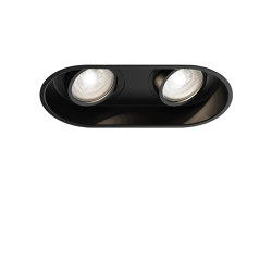Minima Round Twin Adjustable | Matt Black | Recessed ceiling lights | Astro Lighting