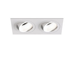 Pinhole Square Twin Adjustable | Matt White | Recessed ceiling lights | Astro Lighting