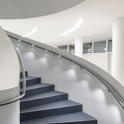 LED handrail lighting as a design element | Staircase systems | MetallArt Treppen