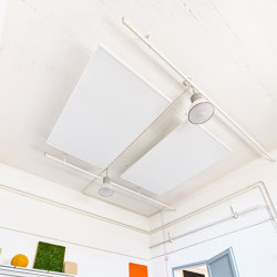 AluFrame Smart | Sail | Sound absorbing ceiling systems | objectiv