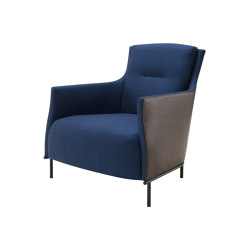 Riga | Armchair With Base Low Back Complete Item | Armchairs | Ligne Roset