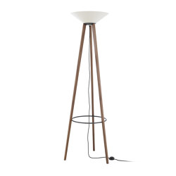 Melusine | Floor Standard Lamp White Shade | Free-standing lights | Ligne Roset
