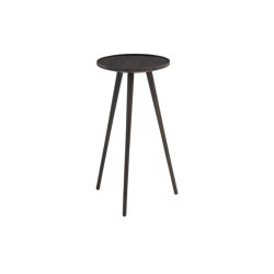 Linden | Occasional Table Small Anthracite Stained Ash | Side tables | Ligne Roset