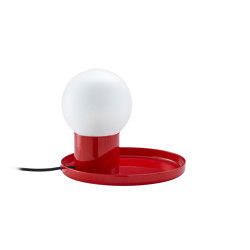 Coupole | Table Lamp Red | Table lights | Ligne Roset