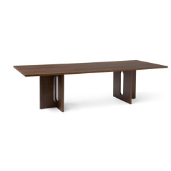 Androgyn Dining Table Rectangular 280 | Dark Stained Oak | Dining tables | MENU
