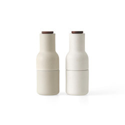 Bottle Grinder Ceramic | Sand | Salt & pepper shakers | Audo Copenhagen