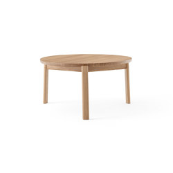 Passage Lounge Table Ø70 | Natural Oak | Mesas de centro | Audo Copenhagen