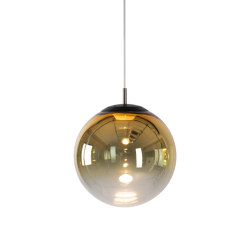 glaskugelleuchte ku3 LED gradient gold | Lámparas de suspensión | Mawa Design
