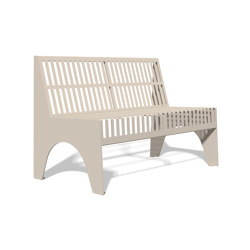 Chalidor 500 Bench without armrests 1200 | Benches | BENKERT-BAENKE