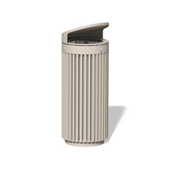 Litter bin 620 with roof top | Waste baskets | BENKERT-BAENKE