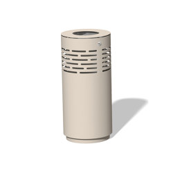 Litter bin 1220 with and without ashtray | Waste baskets | BENKERT-BAENKE
