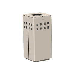 Litter bin 1320 with and without ashtray | Waste baskets | BENKERT-BAENKE
