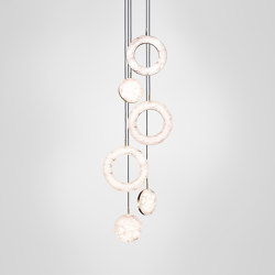 Rosa Ring - 6 Piece | Suspended lights | Marc Wood Studio