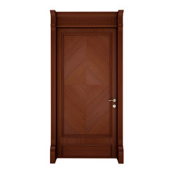 Kosa Door With One Of Natural Wood Veneer (Walnut, Teak, Oak, Whitened Oak), Lacquer