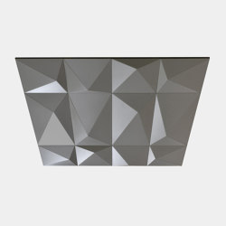 Pira Panel A Grey Lacquer Matte | Soffitti fonoassorbenti | Mikodam