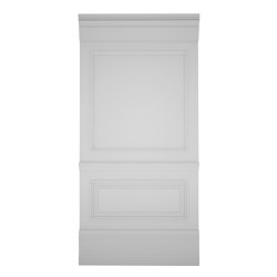 Zaga Panel Lacquer White Matte | Schalldämpfende Wandsysteme | Mikodam