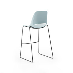 Saint Barstool - Sled Base | Bar stools | Boss Design