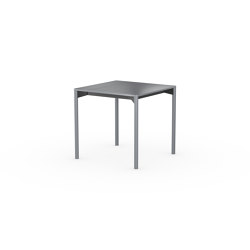 iLAIK extendable table 80 - gray/rounded/gray | Dining tables | LAIK