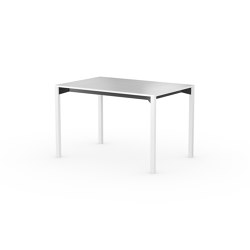 iLAIK extendable table 120 - white/angular/white | Dining tables | LAIK