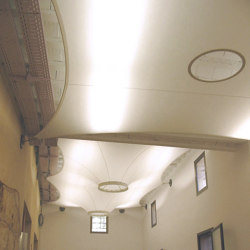 Textile systems | Illuminated ceiling systems