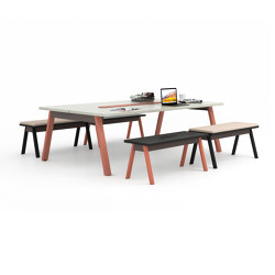 Intuity Park Bench | Contract tables | Haworth