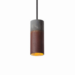 Rust/Zinc 15v Pendant | Suspended lights | Graypants
