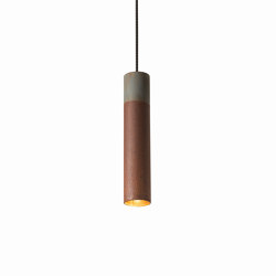 Rust/Zinc 30v Pendant | Suspended lights | Graypants