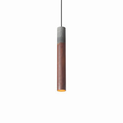 Rust/Zinc 45v Pendant | Suspended lights | Graypants