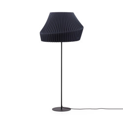 Pleat Floor, large, anthracite | Free-standing lights | Hollands Licht