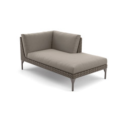 MU Daybed sinistro | Chaise longue | DEDON