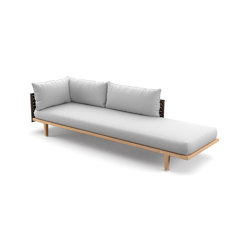 SEALINE Extended Daybed right | Lettini / Lounger | DEDON